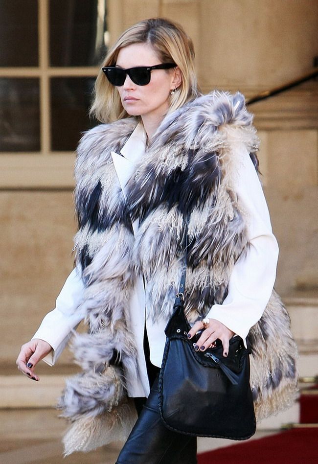 Kate Moss: moda in stare pura, cum n-a vazut Parisul FOTO