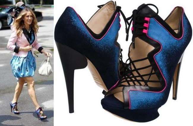 Fashionista Sarah Jessica Parker: a purtat aceiasi pantofi, de trei ori intr-o saptamana! FOTO!