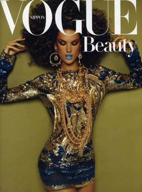Alessandra Ambrosio - coafura afro in Vogue. Cum ii sta mai bine?