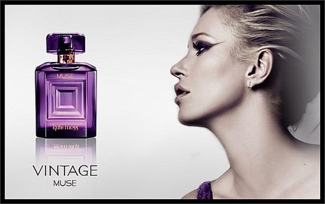 Shopping news: Kate Moss a lansat parfumul Vintage Muse