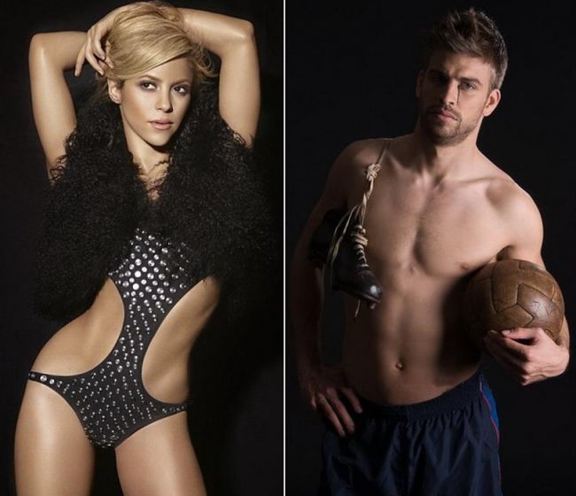 E oficial: Shakira e cuplata cu Pique, un fotbalist cu 10 ani mai tanar ca ea!FOTO