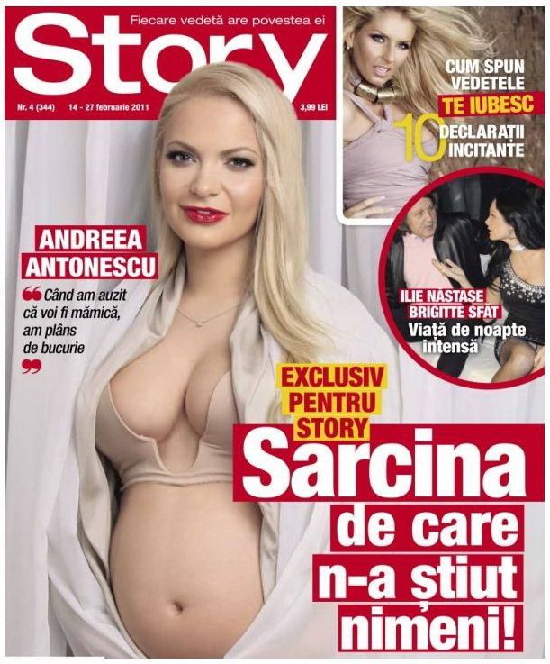 Andreea Antonescu e insarcinata in sase luni: Voi avea o fetita!