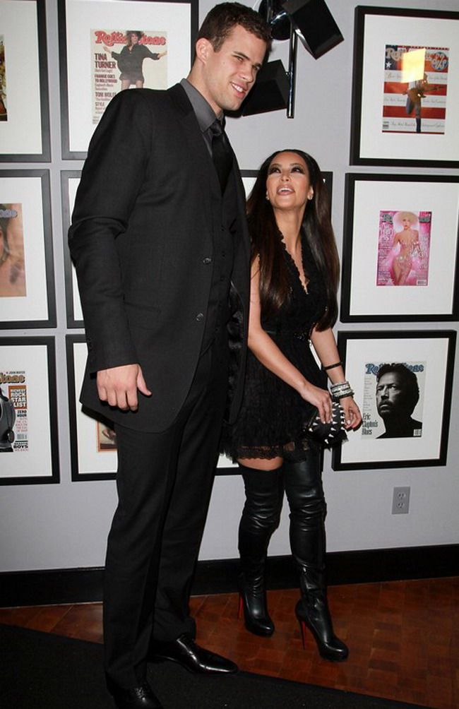 Imaginea zilei: Kim Kardashian si iubitul ei ...gigant! FOTO