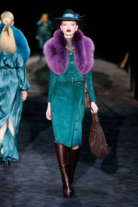 Femeia Gucci in sezonul toamna-iarna 2011: subtila in timpul zilei, dezlantuita pe timp de noapte. Vezi intreaga colectie!