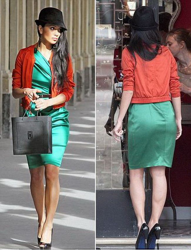Look-ul zilei: Nicole Scherzinger eleganta la shopping in Paris FOTO