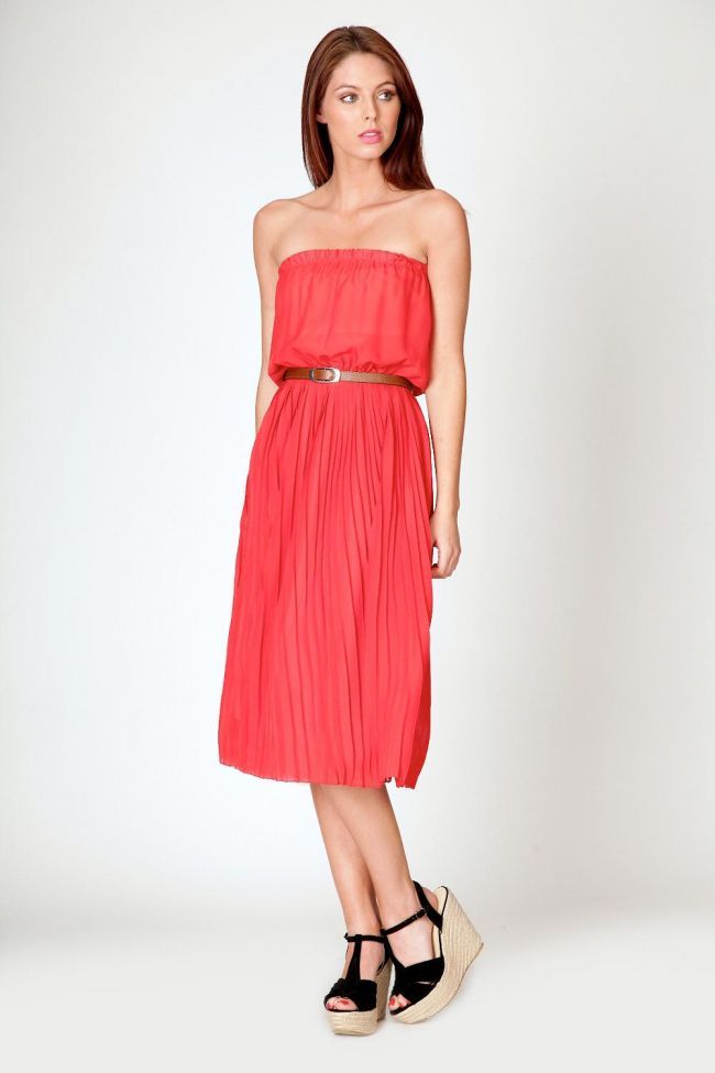 Shopping Time: rochie portocalie Boohoo.com, 20 de lire