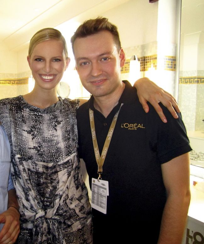 Alexandru Abagiu a fost prezent la Cannes: vezi ce vedete a machiat!