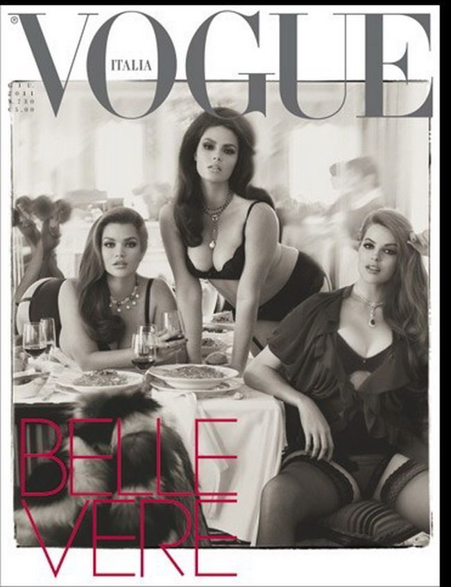 Vogue Italia pune modelele la ingrasat