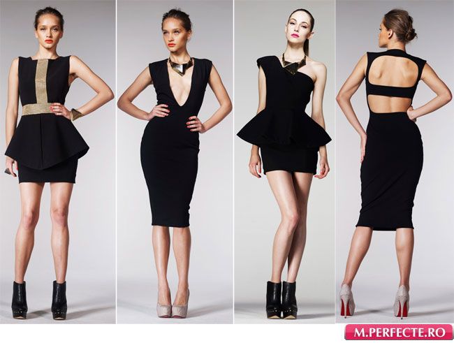 5 modele de rochii negre ultra-sexy si feminine