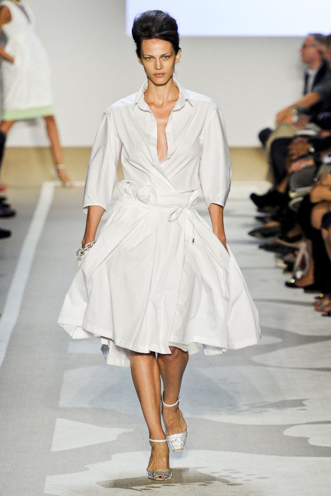 Diane von Furstenberg: colectia pentru primavara - vara 2012, prezentata la New York Fashion Week