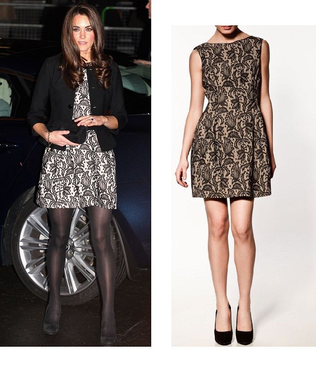 Outfit de vedeta: Kate Middleton, intr-o rochie Zara. Vezi cat costa&nbsp;