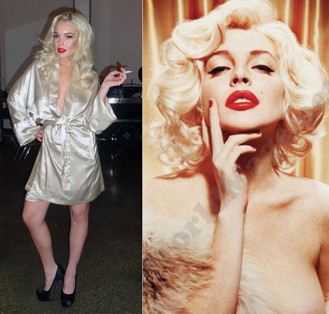Lindsay Lohan, fara Photoshop, inainte de pictorialul Playboy. Iti place cum arata?