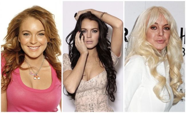Transformare soc: vezi in 60 de secunde cum s-a schimbat Lindsay Lohan in 25 de ani VIDEO