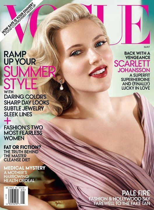 Scarlett Johansson, impecabila pe coperta VOGUE. Vezi de ce nu ar mai vrea sa aiba 20 de ani