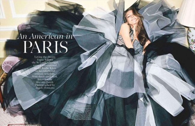 Vezi cum arata o zi din viata supermodelului Karlie Kloss in timpul Saptamanii Modei GALERIE FOTO