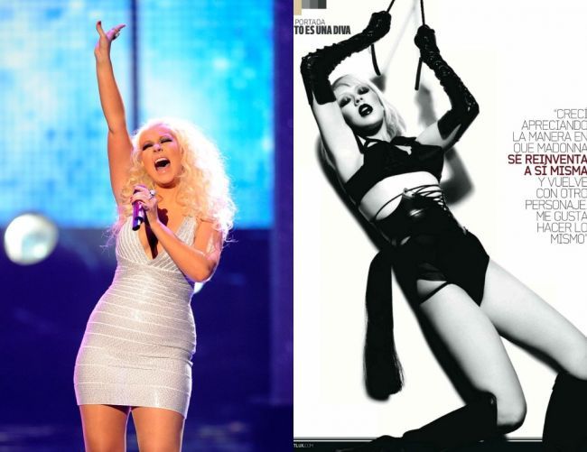 Christina Aguilera a slabit 20 de kilograme...in Photoshop! Vezi cum s-a transformat in fotomodel pe coperta unei reviste GALERIE FOTO