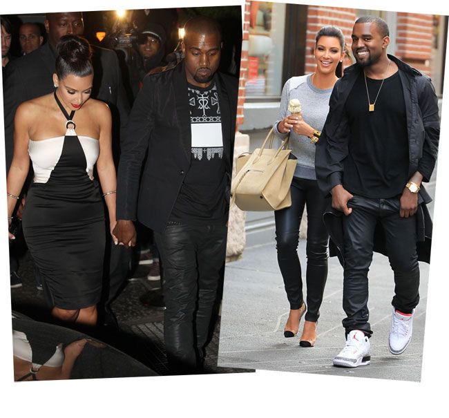 Kim Kardashian si Kanye West, noul cuplu HOT al momentului. Vezi cat de chic au fost la primele lor aparitii publice