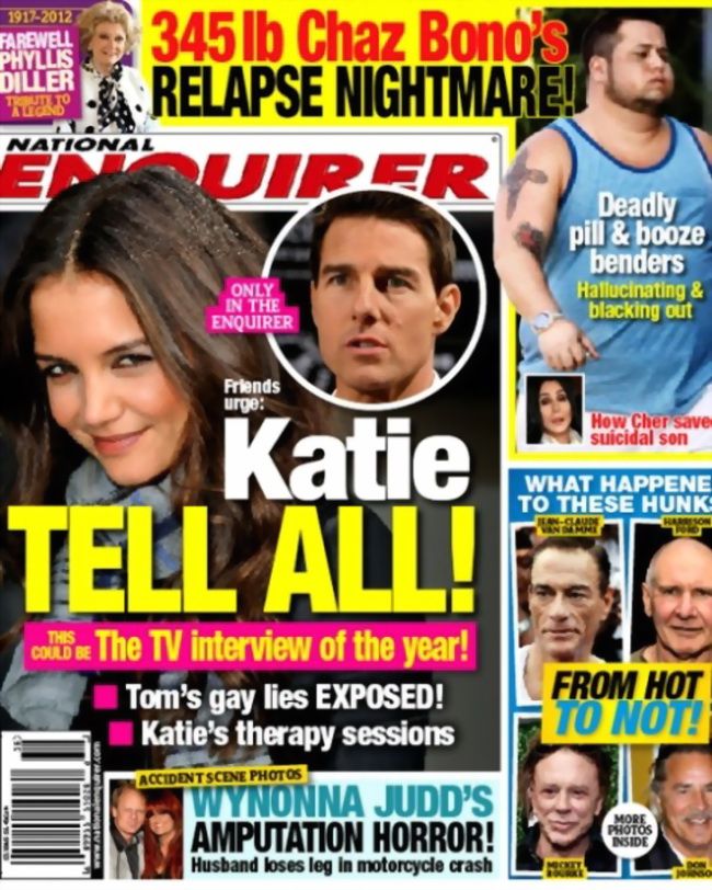 Adevarul despre divortul lui Katie Holmes si Tom Cruise. Dezvaluiri incendiare despre sexualitatea actorului american