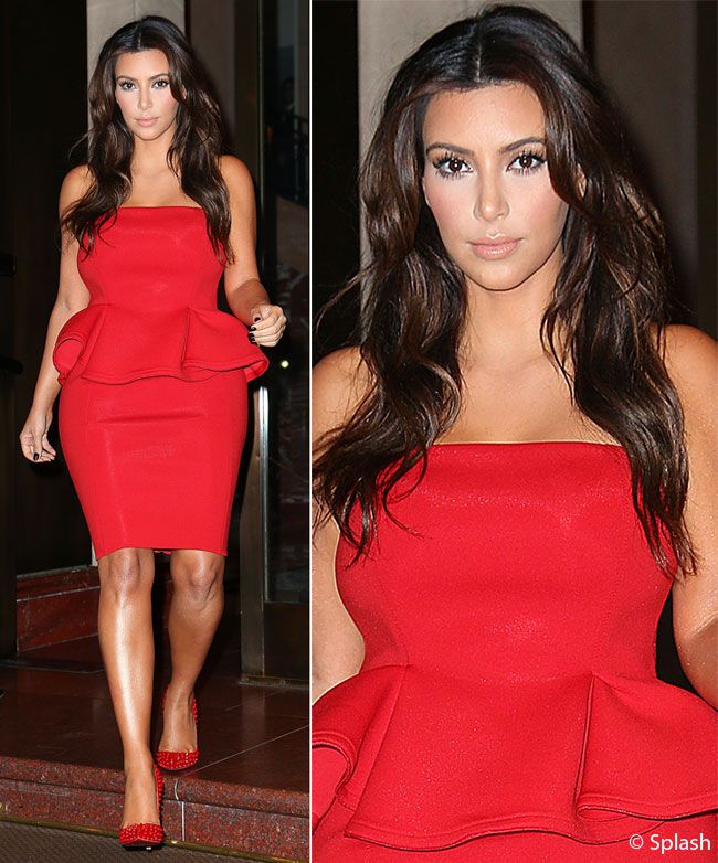 Kim Kardashian, sexy lady in red. Vezi ce dezvaluiri surprinzatoare a facut despre relatia cu Kanye West&nbsp;