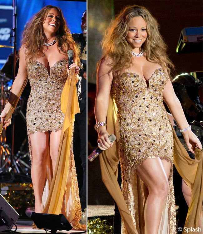 Mariah Carey si-a aratat formele voluptoase pe scena. Vezi cat de tonifiat este corpul ei dupa ce a slabit peste 30 de kilograme&nbsp;