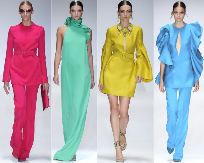 Milano Fashion Week: Gucci primavara/vara 2013: o colectie colorata si aristocratica