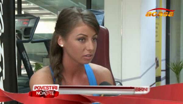 La 23 de ani, a uimit intreaga lume cu forma si formele ei. Ea este singura romanca vicecampioana mondiala la bikini fitness