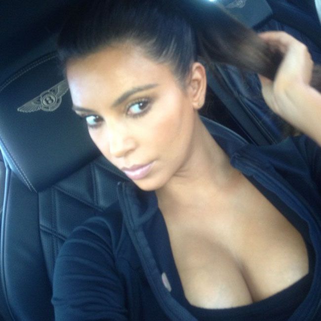 Cum arata Kim Kardashian dupa ce iese de la sala. Te asteptai la acest look?