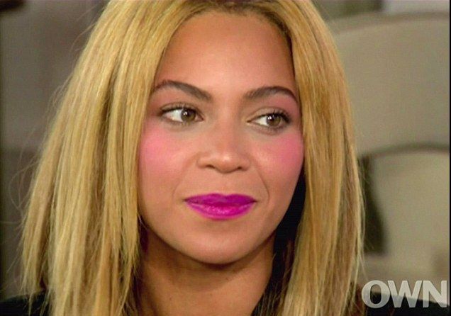 Beyonce, machiaj dezastruos la un interviu pentru Oprah, urmarit de milioane de oameni