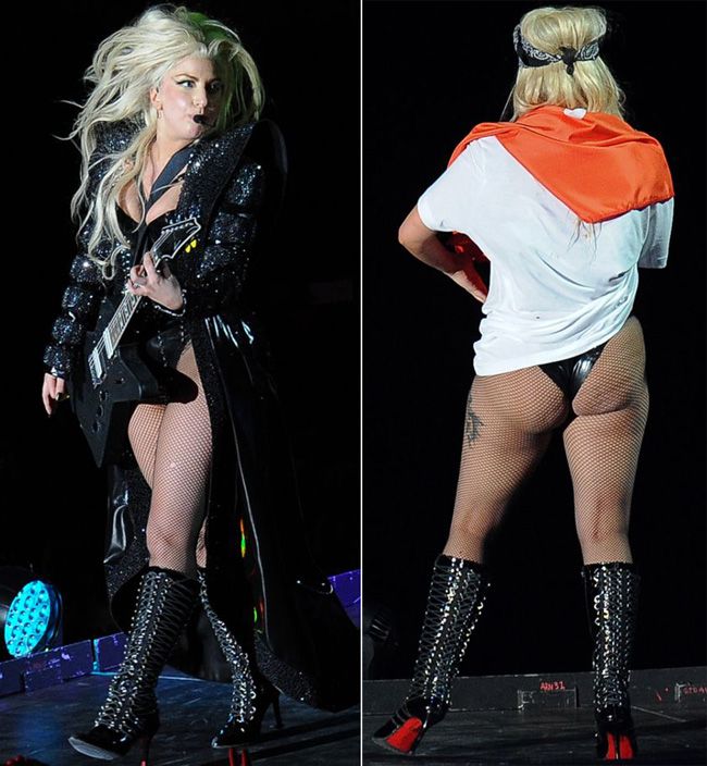 Lady Gaga si-a recuperat silueta de odinioara. Cum au surprins-o paparazzi in costum de baie