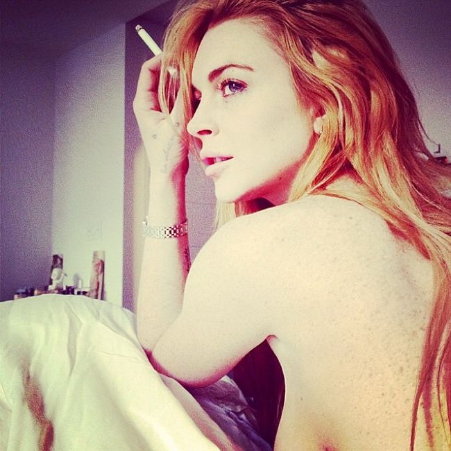 Lindsay Lohan, disperata dupa atentie. Cum s-a pozat fosta vedeta dependenta de droguri