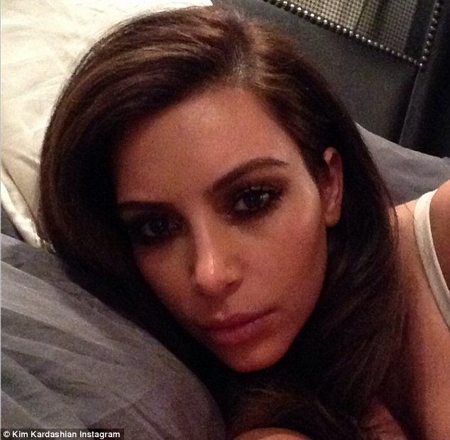 Kim Kardashian, sursa de glume pe retelele de socializare. Cum s-a pozat inainte de culcare starleta