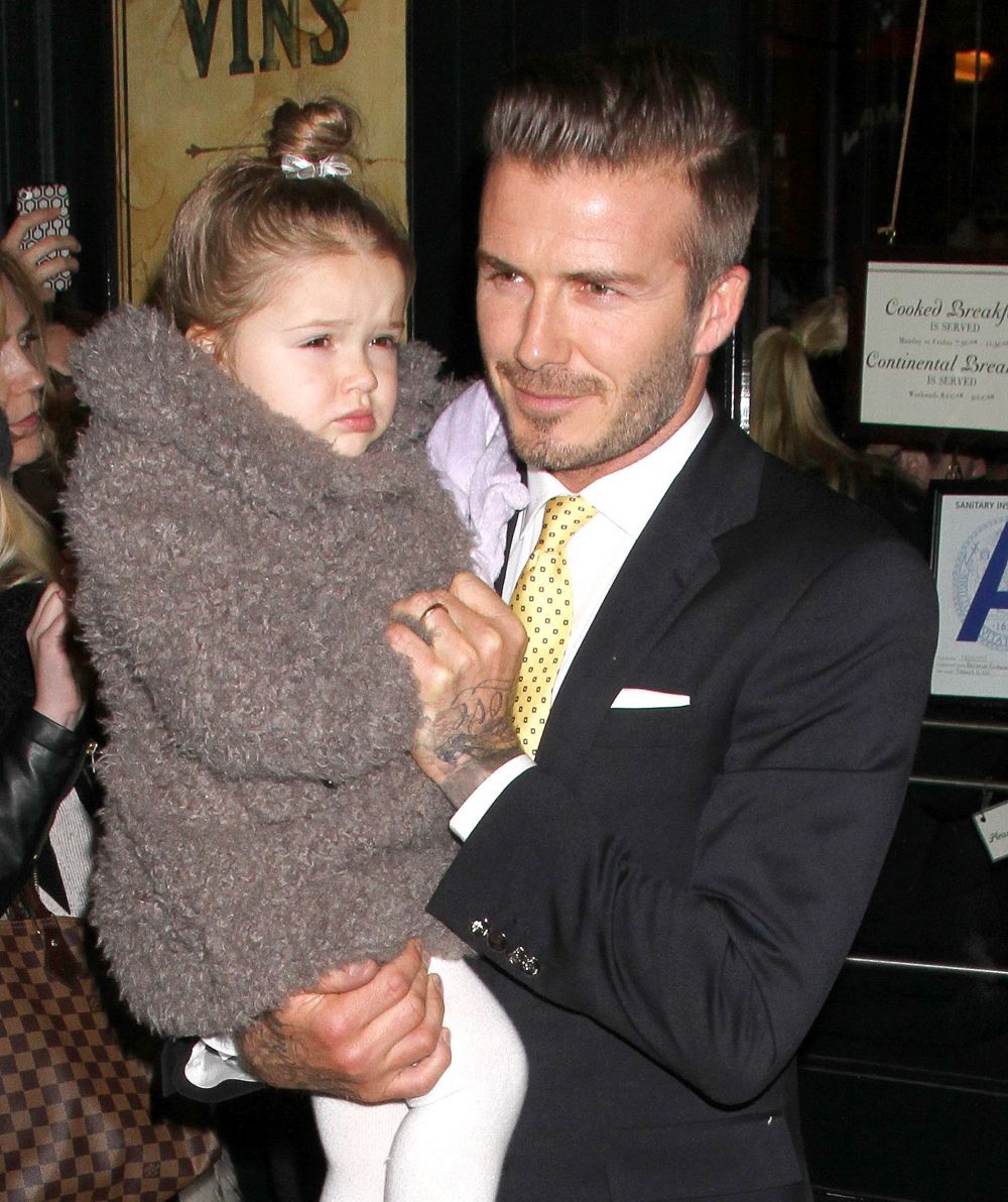David Beckham este topit dupa fiica lui. Imaginile in care fotbalistul a aratat cat de mult isi iubeste copiii