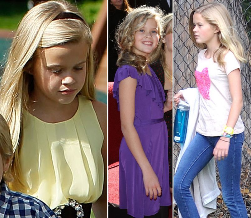 Cum s-au transformat fiicele vedetelor de la Hollywood din niste fetite in domnisoare GALERIE FOTO