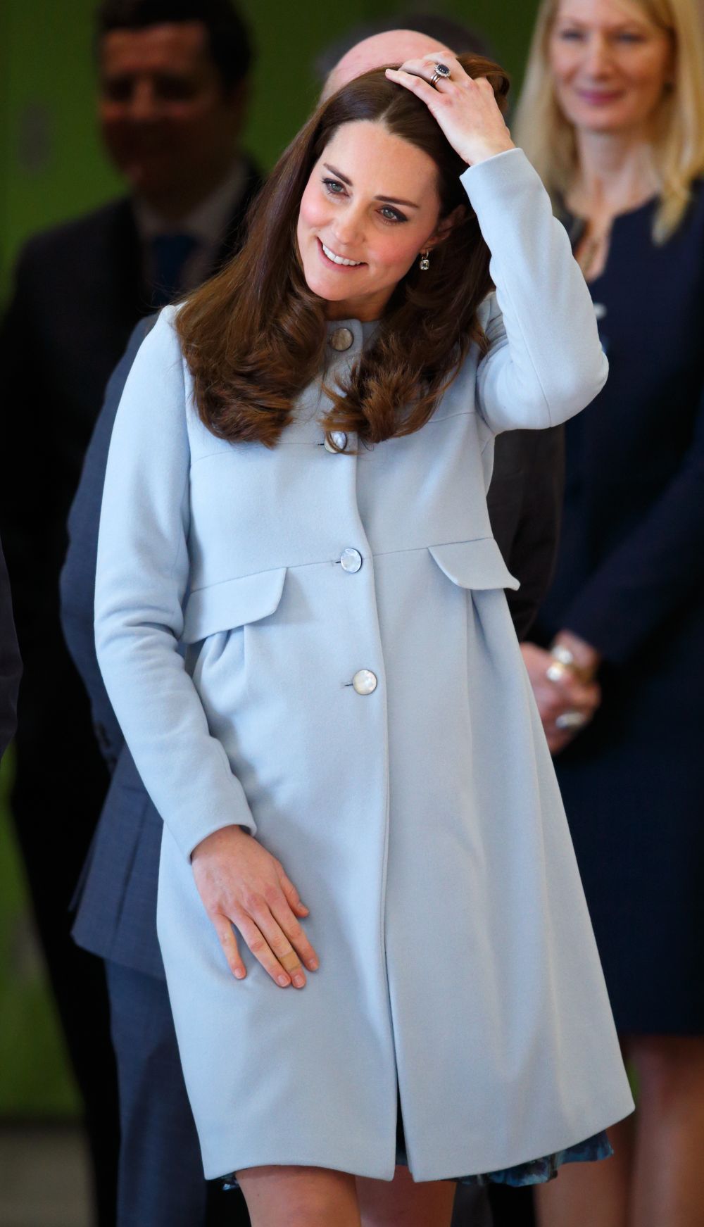 Kate Middleton, aparitie incantatoare cu cateva saptamani inainte sa nasca. Cum arata in ultimul trimestru de sarcina
