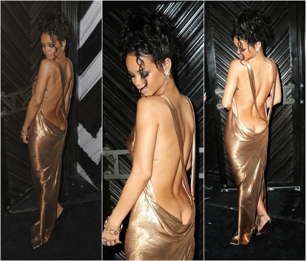 10 momente in care Rihanna a fost la limitata dintre sexy si indecenta. Tinutele care i-au facut pe domni sa roseasca