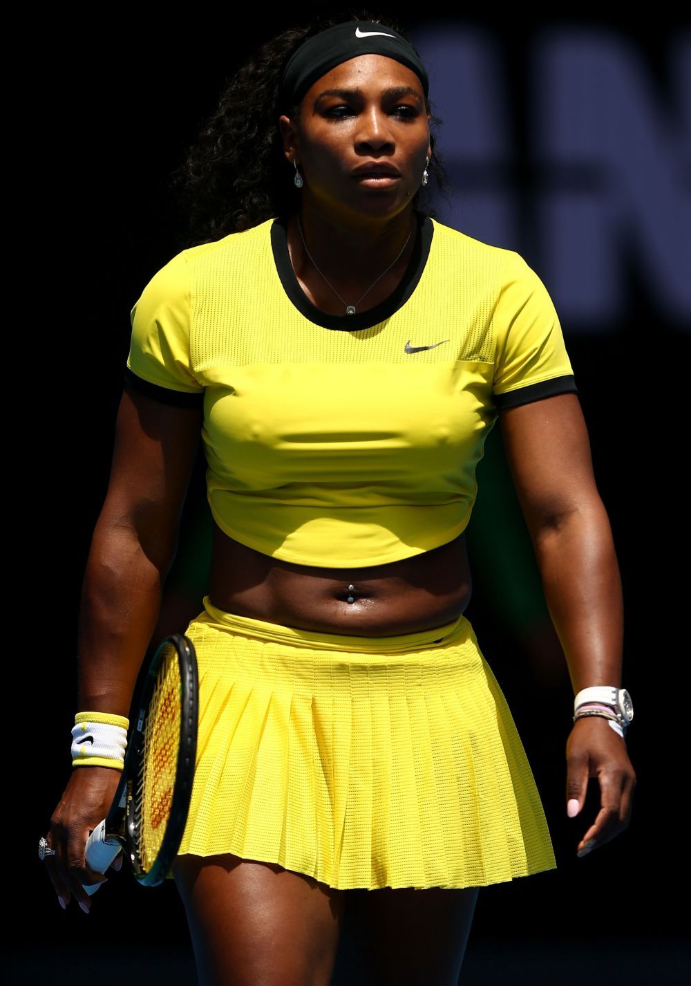 Alegere indrazneata pentru Serena Williams. Tinuta excentrica cu care sportiva a aparut pe teren la Australian Open
