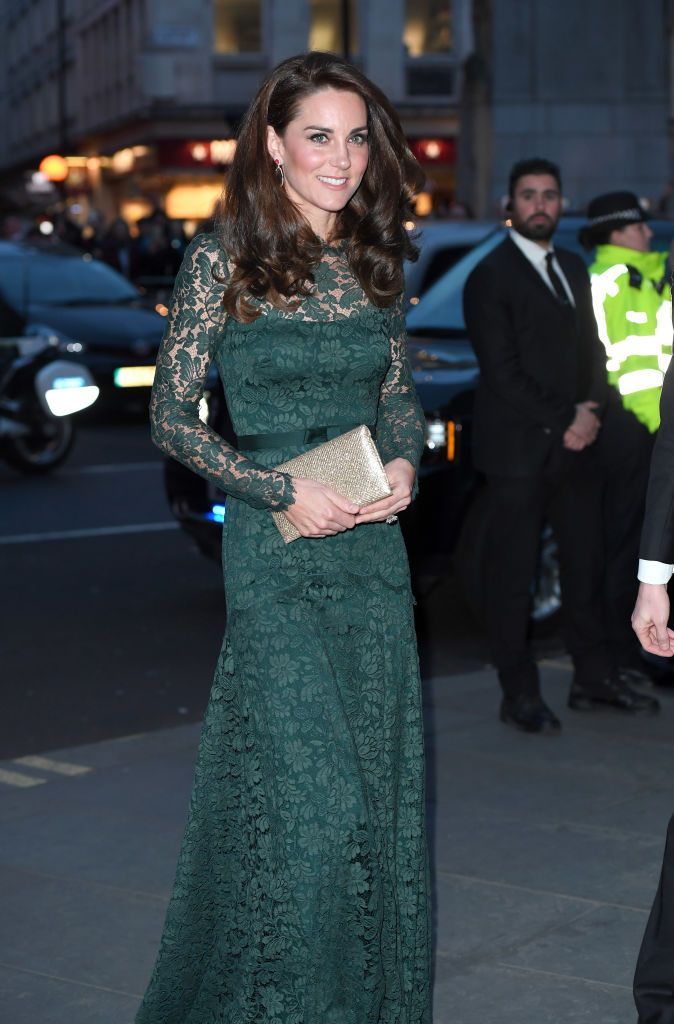 Inca o apartiei demna de Oscar. Kate Middleton a facut furori intr-o rochie verde, superba. Cat de frumoasa a fost