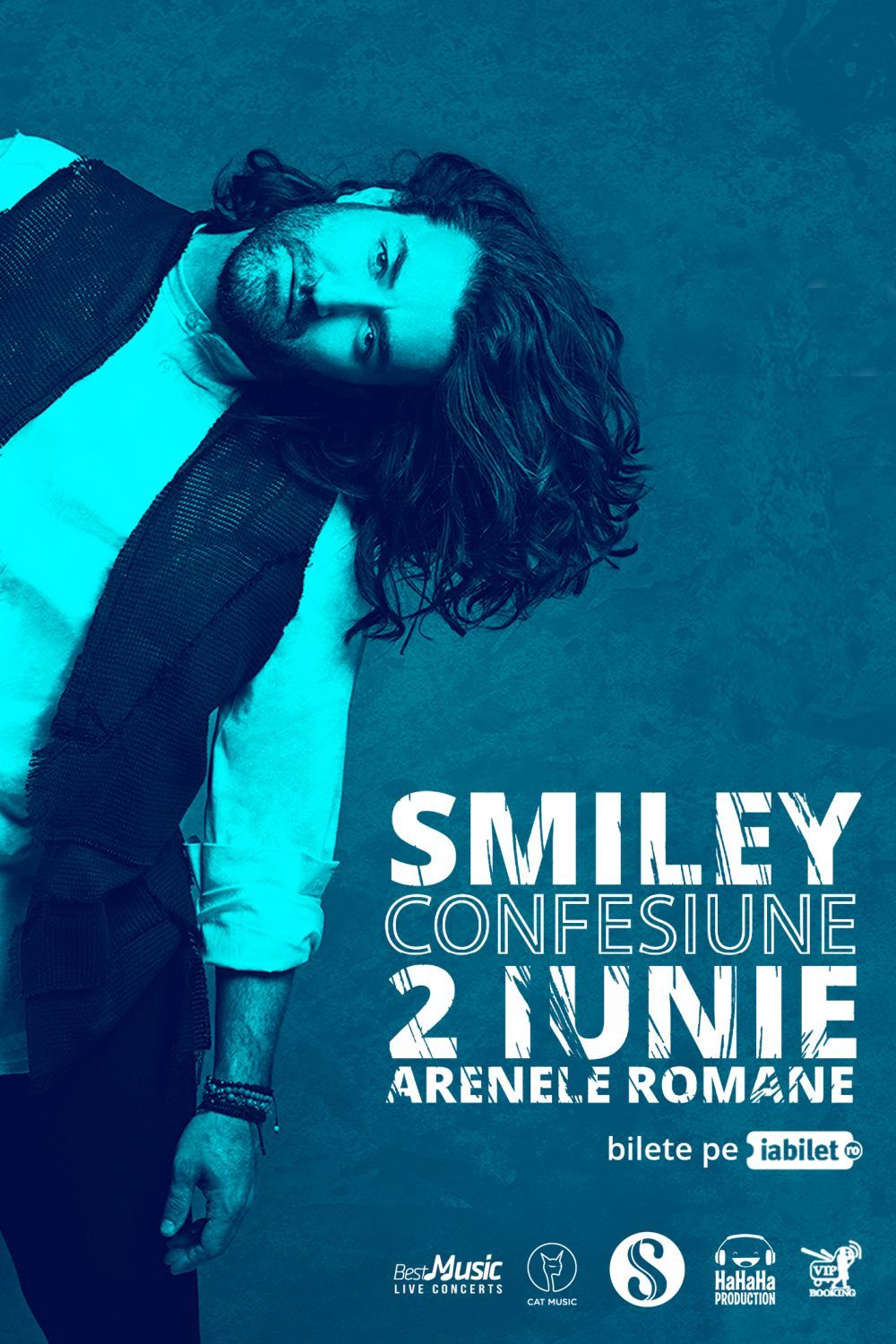 Smiley va susține un nou concert la Arenele Romane, pe 2 iunie