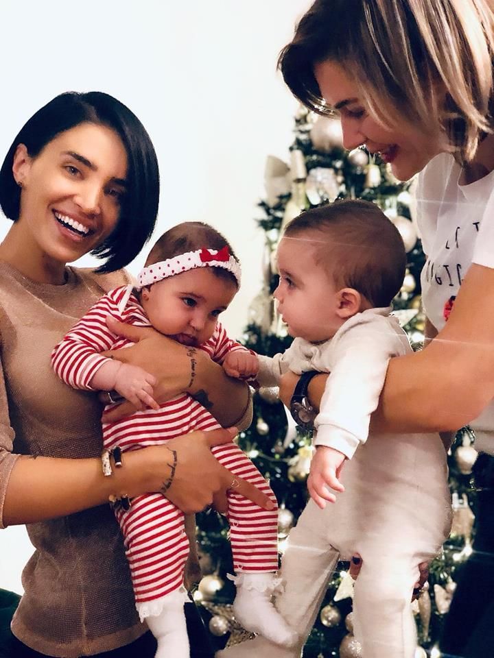 Adelina Pestrițu și Roxana Ciuhulescu și-au pus bebelușii față-n față. Reacția micuților-de neprețuit