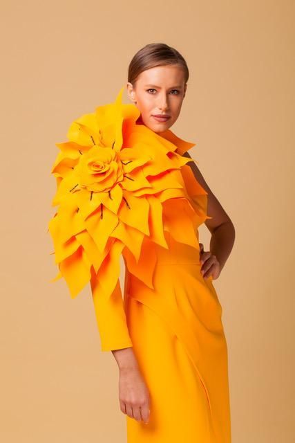 Fall-Winter 2019 - o nouă colecție capsulă de rochii de seară semnată Flori de IE, a fost lansată &icirc;n premieră la Paris!
