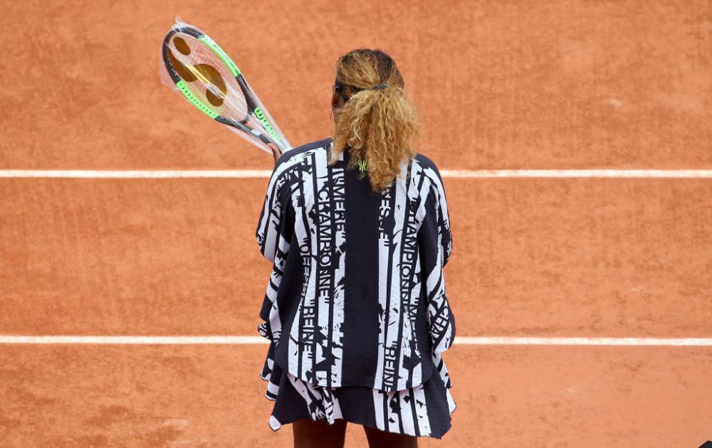 Mamă, campioană, regină, zeiță! Cum a apărut Serena Williams la Roland-Garros