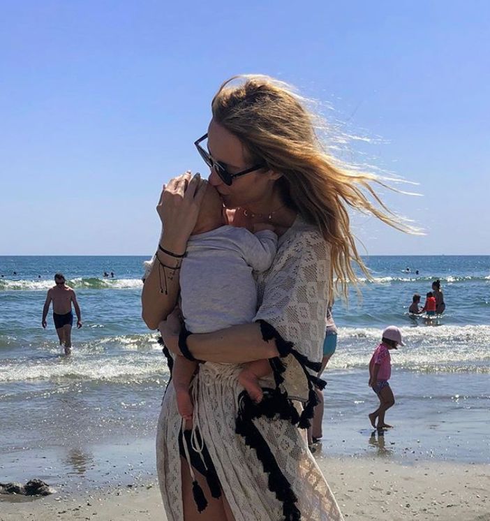 Flavia Mihășan, la mare cu băiețelul ei. Cum au fost fotografiați