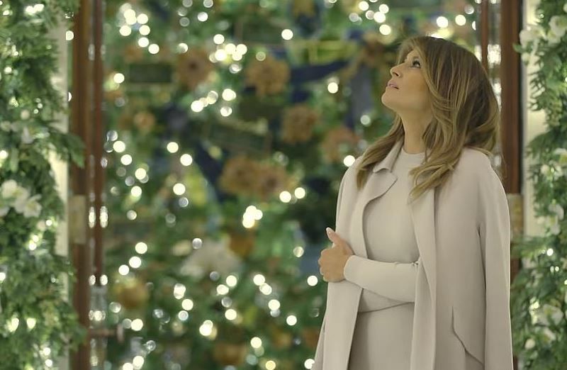 Melania Trump a decorat Casa Albă de Crăciun. Care a fost, &icirc;n acest an, tema