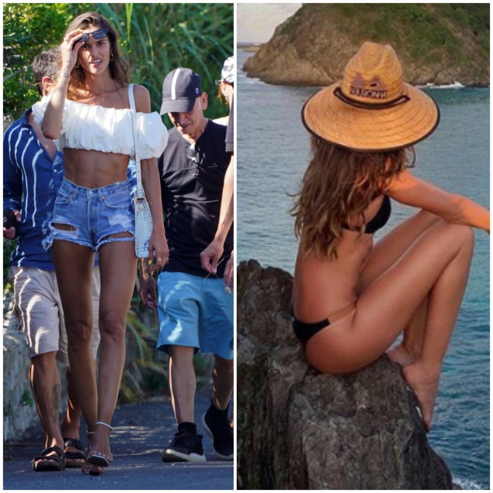 Scene fierbinți la malul mării. Cea mai sexy braziliancă, surprinsă alături de iubitul fotbalist in Mykonos