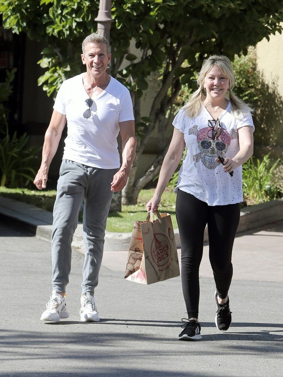 Heather Locklear și logodnicul său, Chris Heisser.