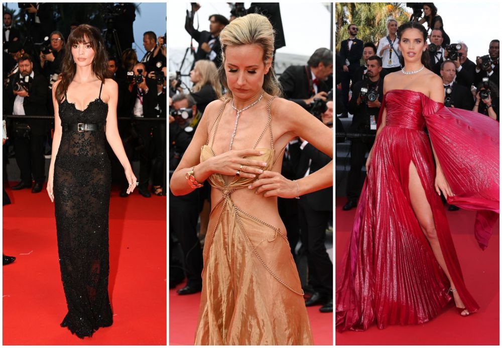 Primul accident vestimentar la Festivalul de la Cannes. Cine e vedeta care a suferit un moment jenant pe covorul roșu