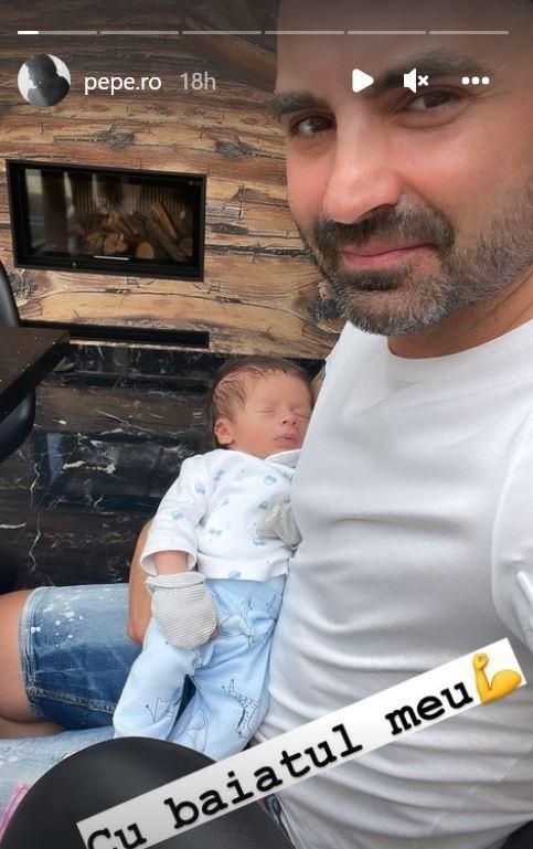 Cum arată fiul lui Pepe la 4 luni? Are părul blond și ochii albștri!