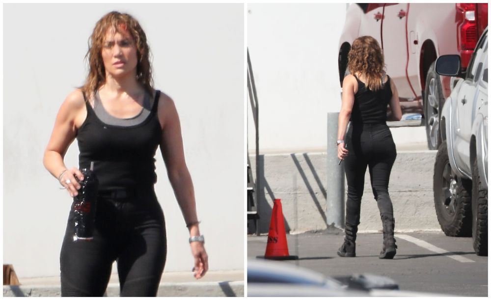 Cum ar arăta Jennifer Lopez dacă ar fi&hellip; o femeie obișnuită. Imagini cu diva latino de pe platourile de filmare