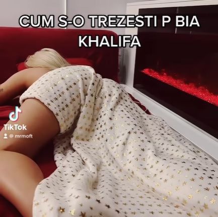Fulgy, fiul Clejanilor, a filmat-o pe Bia Khalifa &icirc;n pat! Ce imagini a postat t&acirc;nărul pe internet