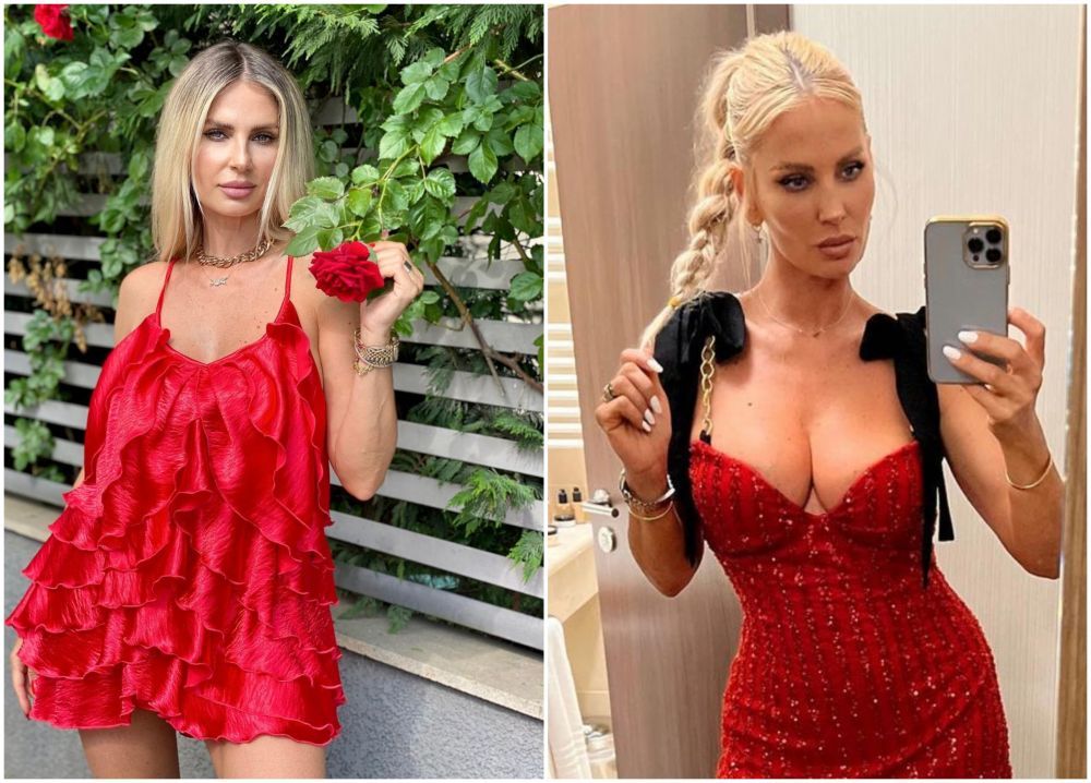 Andreea Bănică, colecție impresionantă de rochii roșii, una mai sexy ca alta: &Icirc;n toate ești superbă, dar ultima e demențială&rdquo;